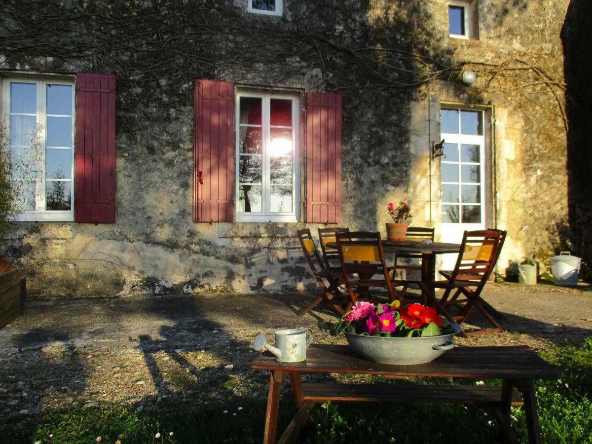 Saint-Bonnet-sur-Gironde Logis De Bois Rocheヴィラ エクステリア 写真