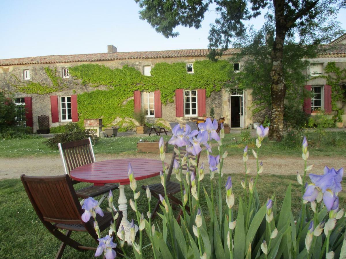 Saint-Bonnet-sur-Gironde Logis De Bois Rocheヴィラ エクステリア 写真